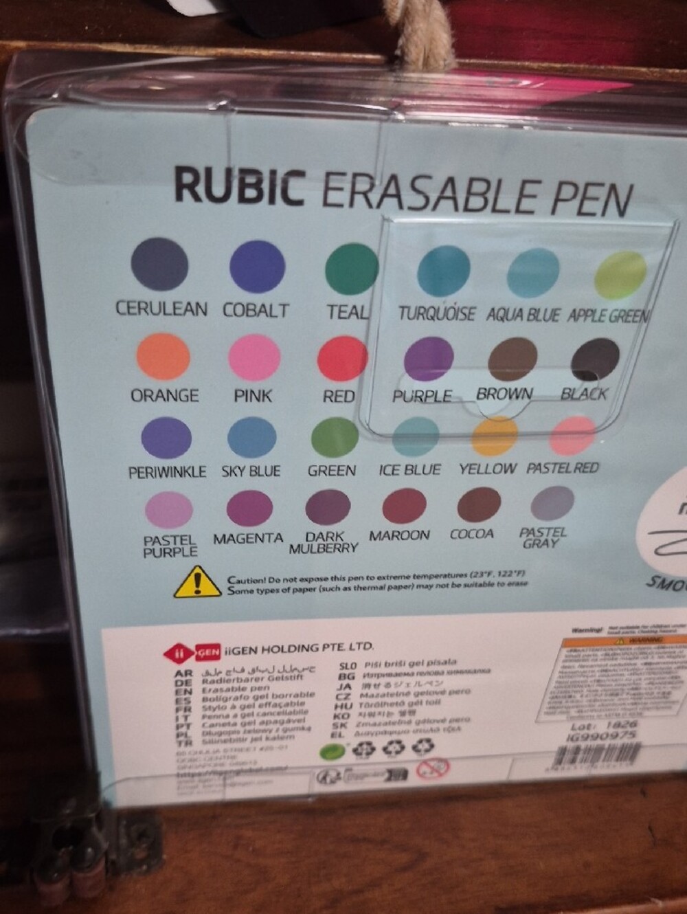 Erasable Pen Set - Multicolor Creative Lettering Nwt - Picture 7 of 7